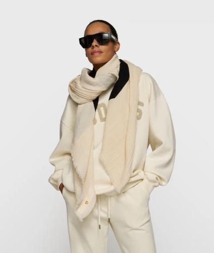 (w) Scarf 10Days Statement soft vanilla