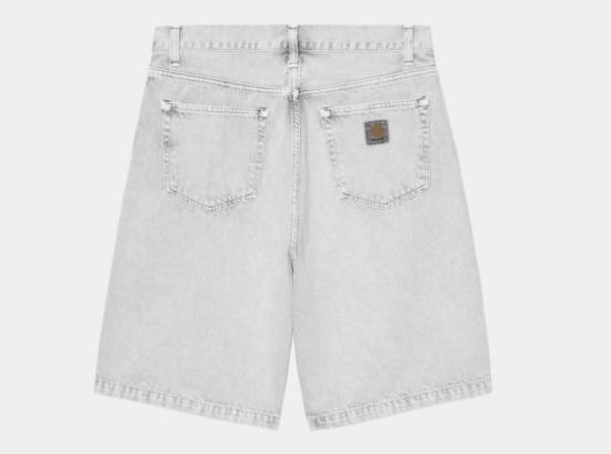 Short Carhartt WIP Landon shale chalk wash 