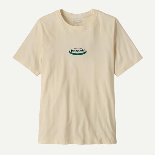T-Shirt Patagonia 95 Oval Logo undyed natural