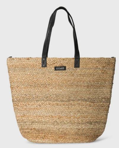(w) Bag 10Days Jute Beach white