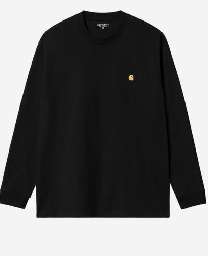 Longsleeve Carhartt WIP Chase black