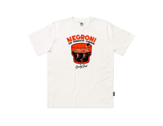 T-Shirt The Dudes Negroni Classic off white