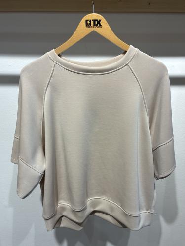 (w) T-Shirt Viskose 20520 creme