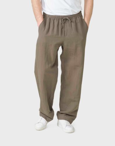 Pant Klitm�ller Jens Linen taupe