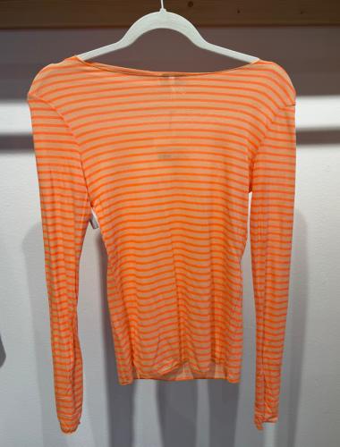 (w) Longsleeve Cashmere orange apricot