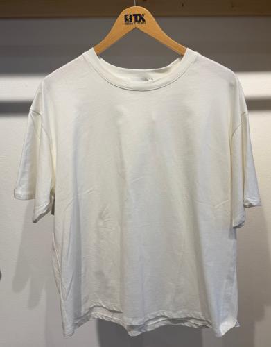 (w) T-Shirt Boxy white