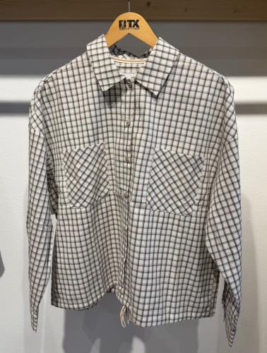 (w) Shirt Checkered brown