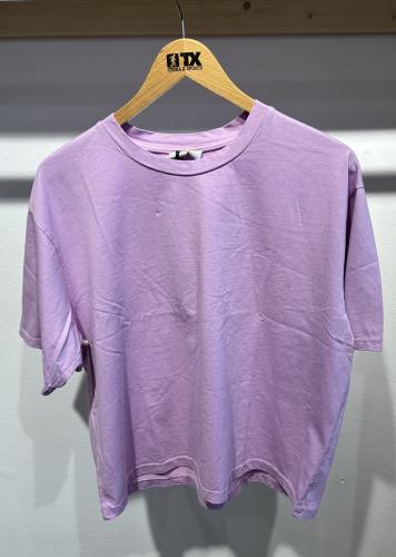 (w) T-Shirt Wide purple