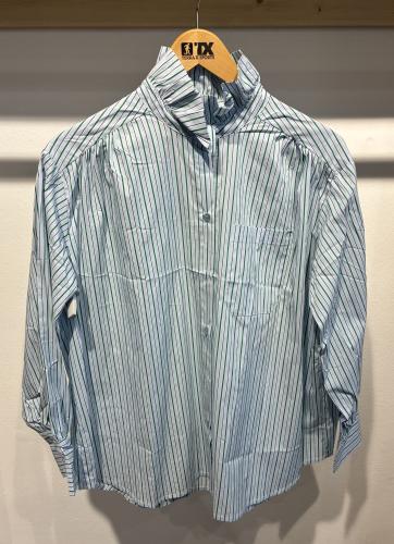 (w) Blouse Collar green