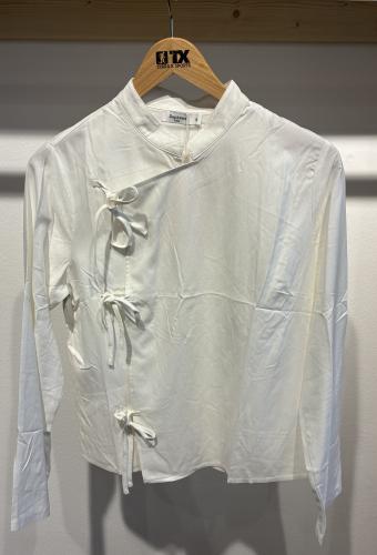 (w) Shirt Bows white