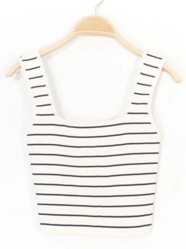 (w) Top 1832 stripe white