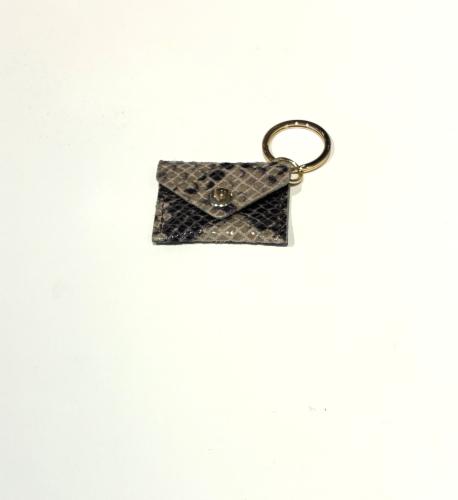 (w) Mini Pouch snake beige