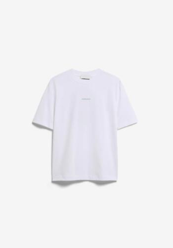 (w) T-Shirt Armedangels Tarjaa Graphic foam white