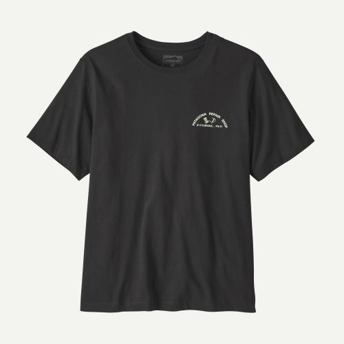 T-Shirt Patagonia Repair Shop ink black