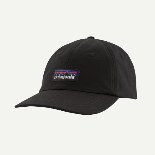 Cap Patagonia P-6 Label Trad black