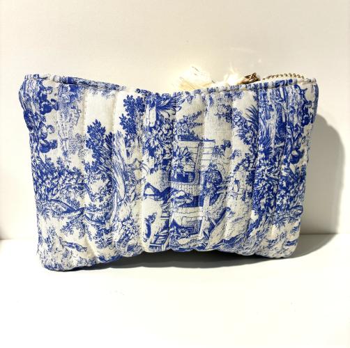 (w) Pouch blue