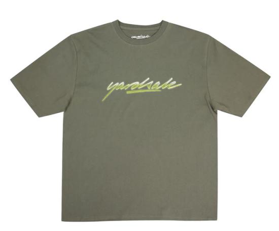 T-Shirt Yardsale Washed Script sand