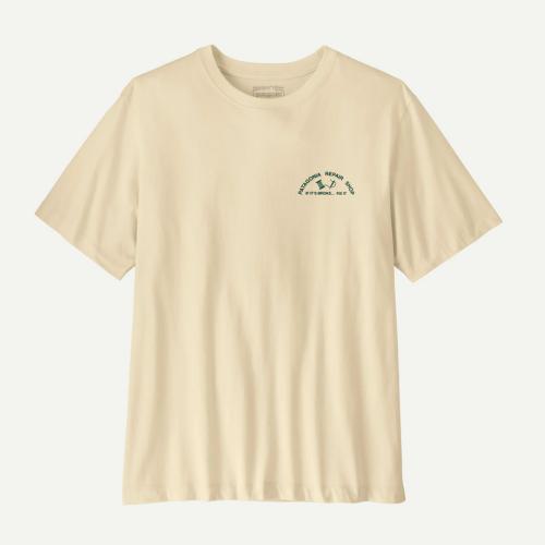 T-Shirt Patagonia Repair Shop undyed natural