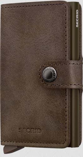 Geldbeutel Secrid Miniwallet vintage oak