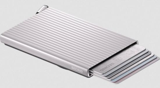 Cardprotector Secrid Fluted for Magsafe silver