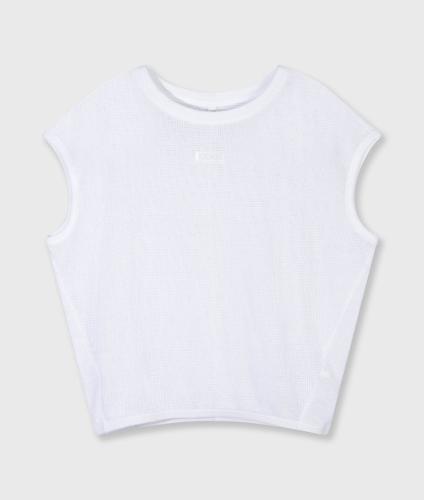 (w) Top 10Days Balloon Mesh white