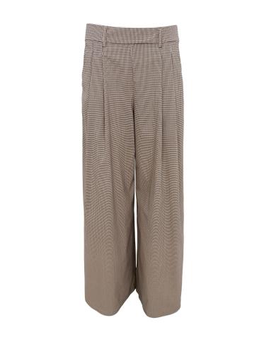 (w) Pant Black Colour BCDAVINA Art Wide Leg brown