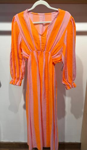 (w) Musselin Dress orange