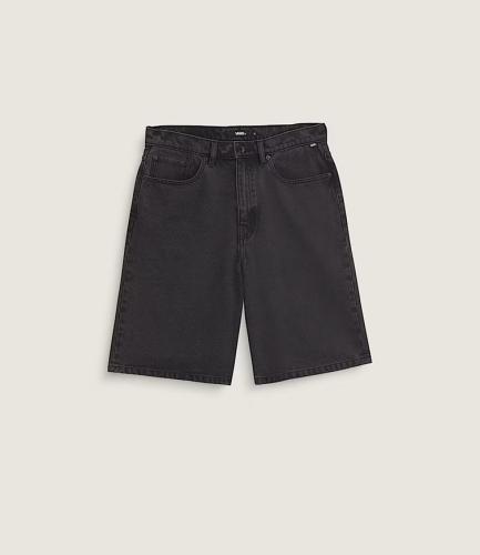 Short Vans Check-5 Baggy Denim black washed