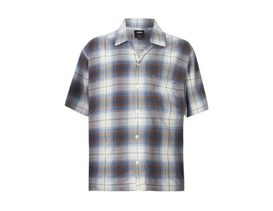 Hemd Vans Plaid Camp Woven glacial slate