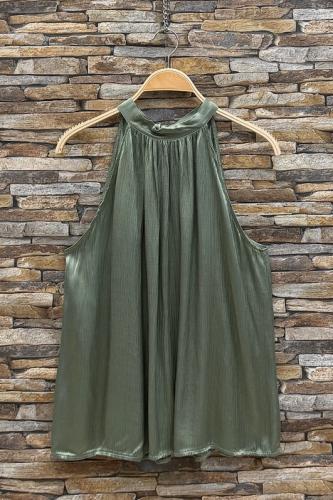 (w) Top Neckholder khaki