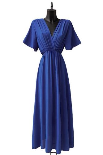(w) Dress Long royalblue
