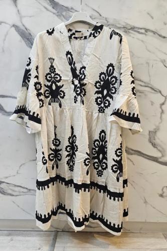(w) Dress Boho white