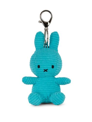 Miffy Keychain Corduroy teal 10cm