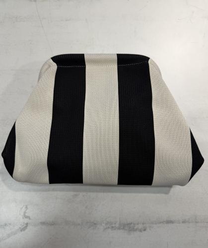 (w) Kosmetiktasche schwarz/wei� gestreift