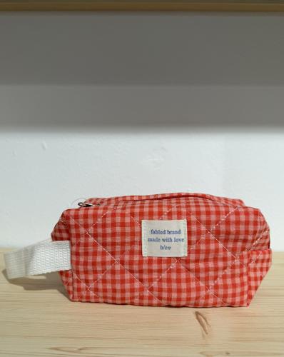 (w) Travel Bag red small