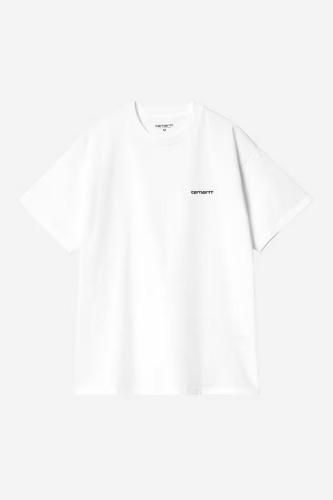 T-Shirt Carhartt WIP Script Embroidery white