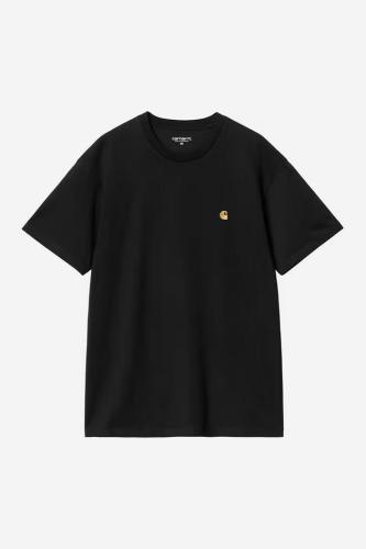 T-Shirt Carhartt WIP Chase black/gold