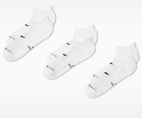 Socken Nike Everyday Elevated Short white