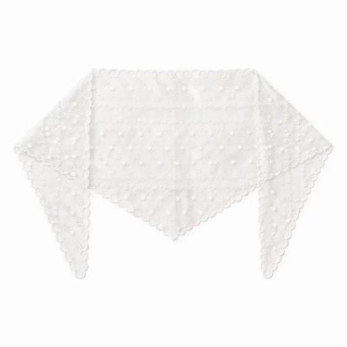 (w) Scarf Lace white