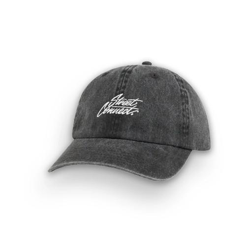 Cap Street Connect Icon 6-Panel washed black