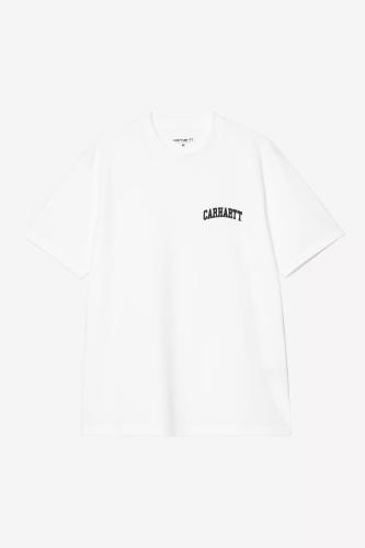 T-Shirt Carhartt WIP University Script white