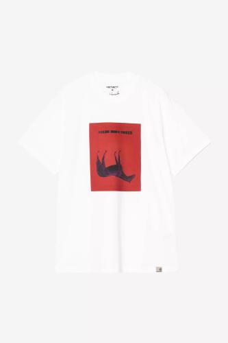 T-Shirt Carhartt WIP Sean Hamilton white