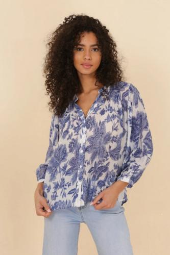 (w) Shirt ck08136 blue