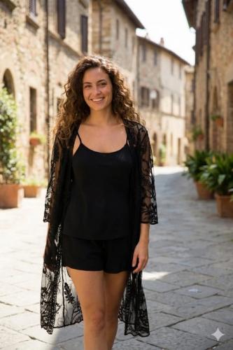 (w) Kimono JO52 black