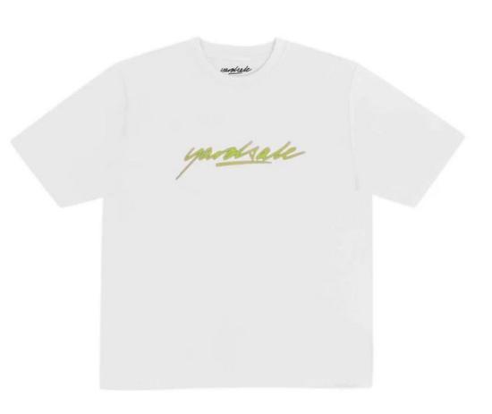 T-Shirt Yardsale Script white