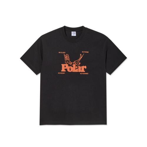 T-Shirt Polar No Worries black