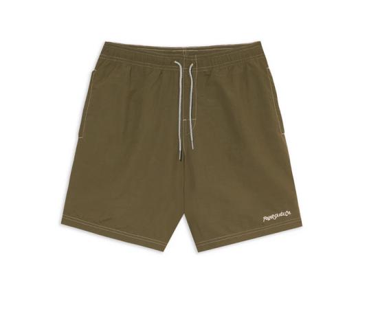 Badehose Polar Ziggy army green