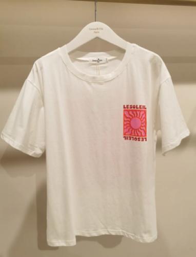 (w) T-Shirt Lesoleil white