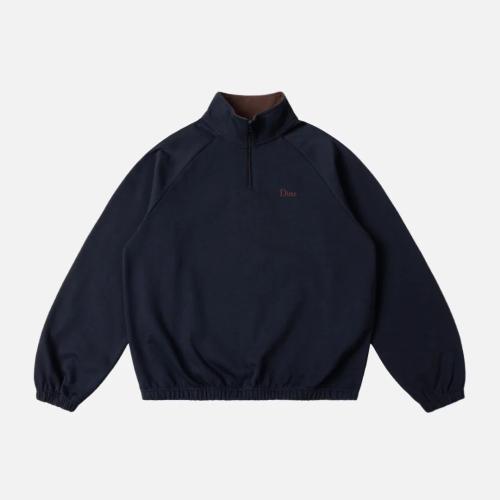 Sweat Dime Classic Terry Quarter Zip navy