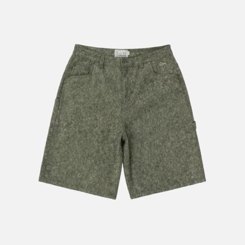 Short Dime Classic Denim electric green